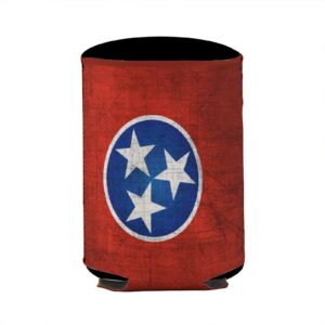 2 PCS Tennessee State Flag Can Cooler Party Gift Beer Drink Coolers Coolies