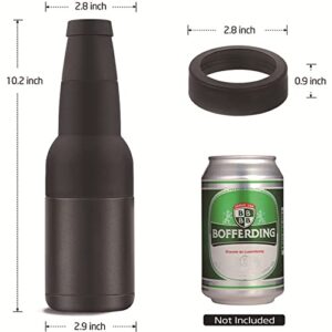 Syuanmuer 12oz Vacuum Insulated Can Cooler, Stainless Steel Slim Can Cooler, Beverage Can Insulator, Insulated Can Holder.