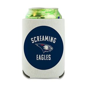 southern indiana screaming eagles logo can cooler - drink sleeve hugger collapsible insulator - beverage insulated holder