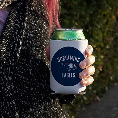 Southern Indiana Screaming Eagles Logo Can Cooler - Drink Sleeve Hugger Collapsible Insulator - Beverage Insulated Holder