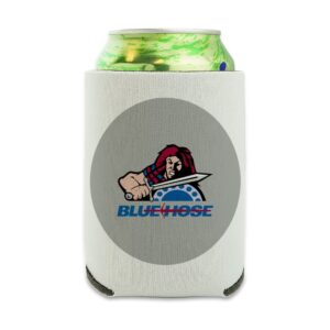 presbyterian college secondary logo can cooler - drink sleeve hugger collapsible insulator - beverage insulated holder