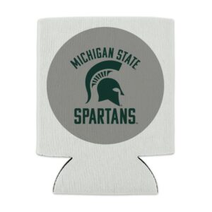 Michigan State Spartans Secondary Can Cooler - Drink Sleeve Hugger Collapsible Insulator - Beverage Insulated Holder