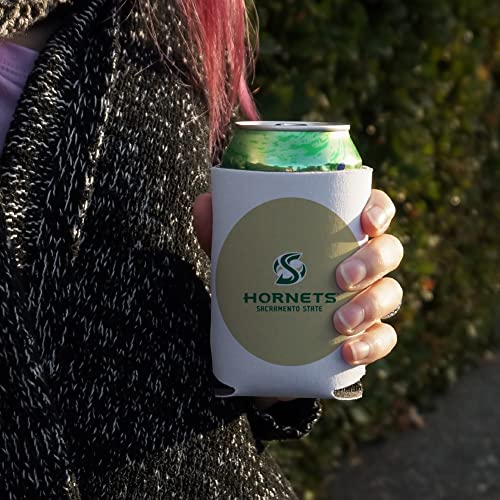 Sacramento State University Secondary Can Cooler - Drink Sleeve Hugger Collapsible Insulator - Beverage Insulated Holder