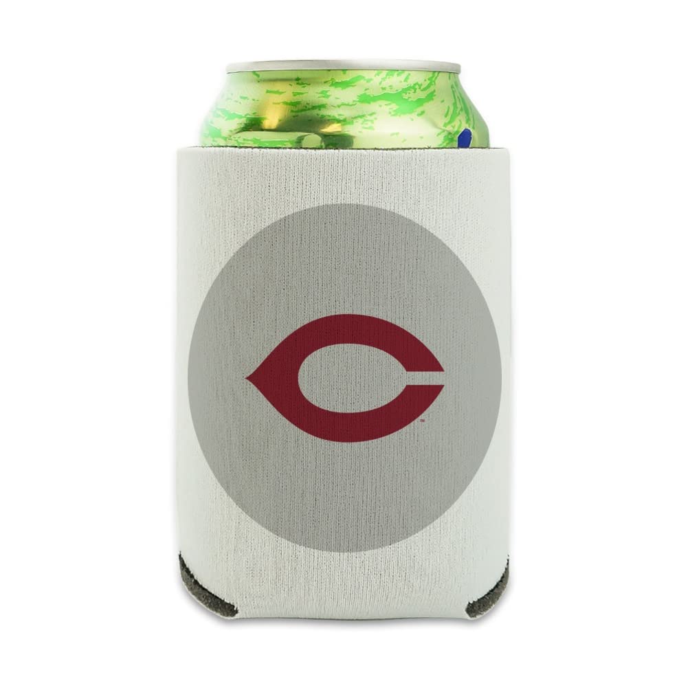 University of Chicago Secondary Logo Can Cooler - Drink Sleeve Hugger Collapsible Insulator - Beverage Insulated Holder