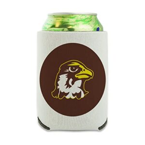 quincy university primary logo can cooler - drink sleeve hugger collapsible insulator - beverage insulated holder