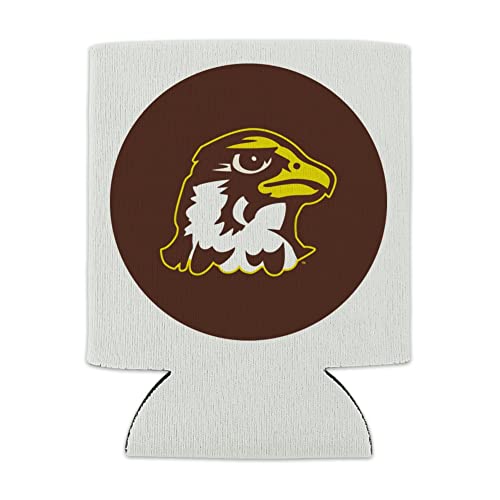 Quincy University Primary Logo Can Cooler - Drink Sleeve Hugger Collapsible Insulator - Beverage Insulated Holder