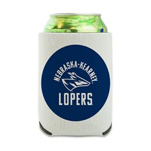 university of nebraska at kearney lopers logo can cooler - drink sleeve hugger collapsible insulator - beverage insulated holder