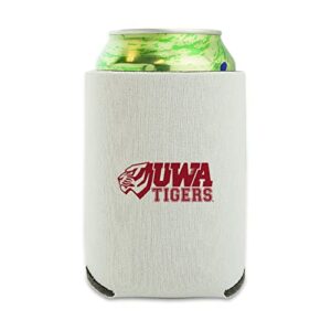 university of west alabama secondary logo can cooler - drink sleeve hugger collapsible insulator - beverage insulated holder