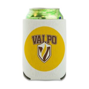 valparaiso university primary logo can cooler - drink sleeve hugger collapsible insulator - beverage insulated holder