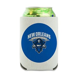 the university of new orleans primary logo can cooler - drink sleeve hugger collapsible insulator - beverage insulated holder