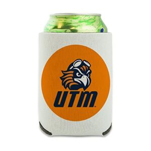university of tennessee martin secondary logo can cooler - drink sleeve hugger collapsible insulator - beverage insulated holder