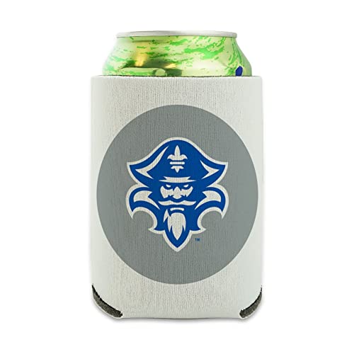 The University of New Orleans Secondary Logo Can Cooler - Drink Sleeve Hugger Collapsible Insulator - Beverage Insulated Holder