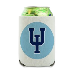 upper iowa university secondary logo can cooler - drink sleeve hugger collapsible insulator - beverage insulated holder