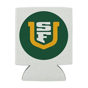 University of San Francisco Primary Logo Can Cooler - Drink Sleeve Hugger Collapsible Insulator - Beverage Insulated Holder