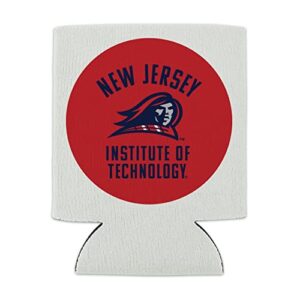 New Jersey Institute of Technology Highlanders Logo Can Cooler - Drink Sleeve Hugger Collapsible Insulator - Beverage Insulated Holder