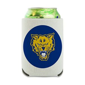 fort valley state university primary logo can cooler - drink sleeve hugger collapsible insulator - beverage insulated holder