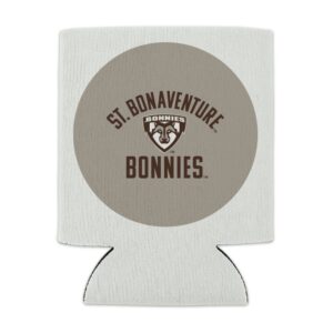 St. Bonaventure Bonnies Can Cooler - Drink Sleeve Hugger Collapsible Insulator - Beverage Insulated Holder