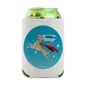 dc league of super pets krypto can cooler - drink sleeve hugger collapsible insulator - beverage insulated holder