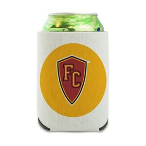 flagler college secondary logo can cooler - drink sleeve hugger collapsible insulator - beverage insulated holder