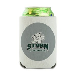 Lake Erie College Primary Logo Can Cooler - Drink Sleeve Hugger Collapsible Insulator - Beverage Insulated Holder