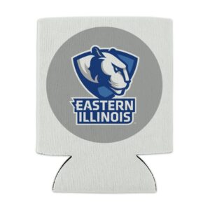 Eastern Illinois University Secondary Can Cooler - Drink Sleeve Hugger Collapsible Insulator - Beverage Insulated Holder