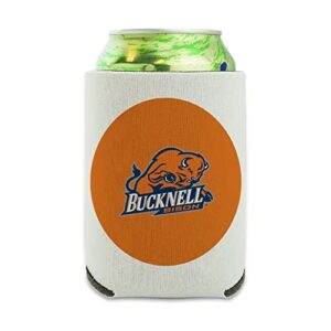 bucknell secondary logo can cooler - drink sleeve hugger collapsible insulator - beverage insulated holder