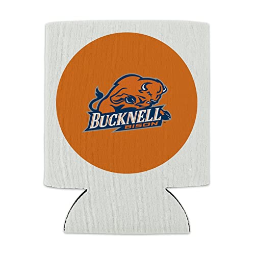 Bucknell Secondary Logo Can Cooler - Drink Sleeve Hugger Collapsible Insulator - Beverage Insulated Holder