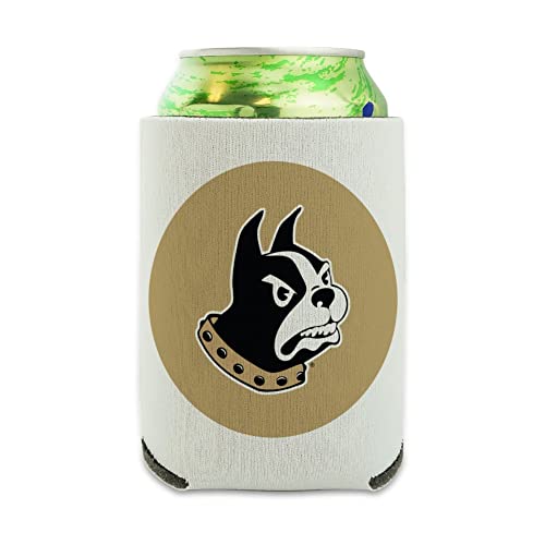 Wofford College Primary Logo Can Cooler - Drink Sleeve Hugger Collapsible Insulator - Beverage Insulated Holder