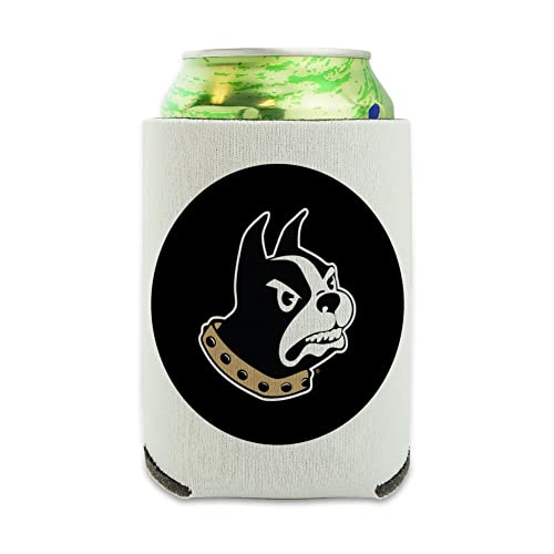 Wofford College Secondary Logo Can Cooler - Drink Sleeve Hugger Collapsible Insulator - Beverage Insulated Holder