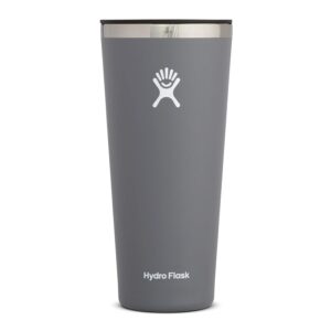 hydro flask 32 oz. tumbler - stainless steel, reusable, vacuum insulated with press-in lid