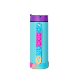 Iconic Pop 14oz Sport Bottle, Strap Pack, Party Colors - Lavender, Robin's Egg & Rainbow