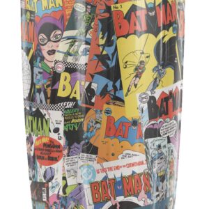 Batman Comic Covers Stainless Steel Tumbler 20 oz Coffee Travel Mug/Cup, Vacuum Insulated & Double Wall with Leakproof Sliding Lid