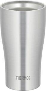 thermos jdq-400 s vacuum insulated tumbler, 13.5 fl oz (400 ml), stainless steel