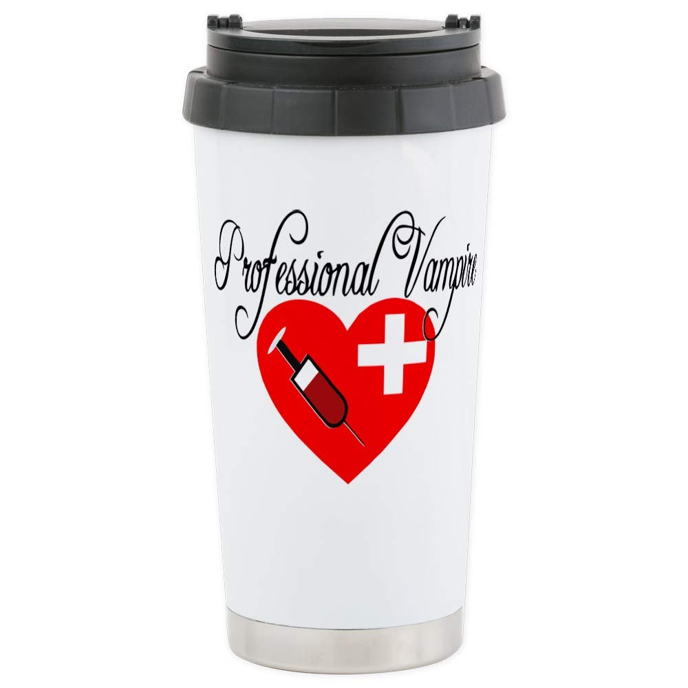 CafePress Professional Vampire Travel Mug Stainless Steel Travel Mug, Insulated 20 oz. Coffee Tumbler