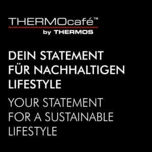 THERMOcafé by THERMOS Insulated Food Container, Stainless Steel, Steel, 0,5 Liter