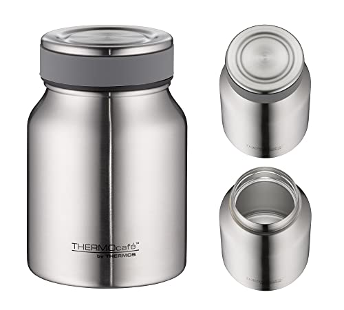 THERMOcafé by THERMOS Insulated Food Container, Stainless Steel, Steel, 0,5 Liter