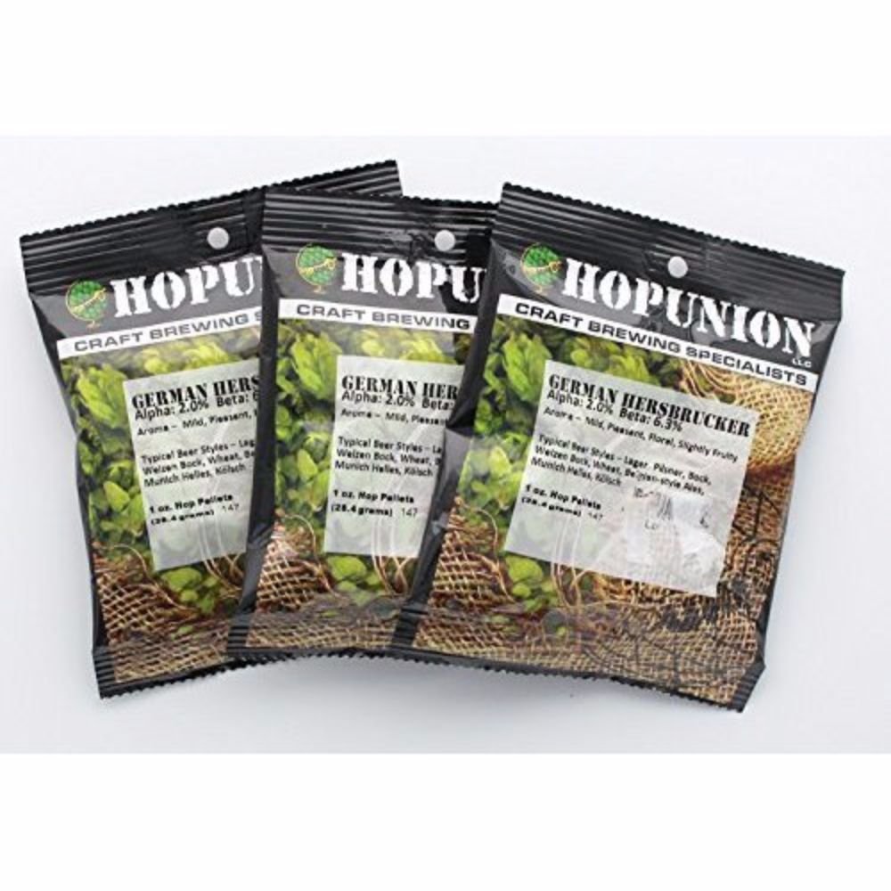 German Hersbrucker Hop Pellets 3 oz.