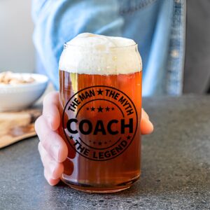 comfit Basketball Coach Gifts【Coach Beer Glass】 Best Coach Gift Set-Coach Thank you Gifts-Wrestling Soccer Volleyball Coach Gifts for Men