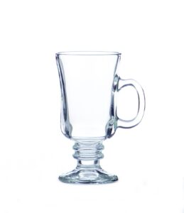 libbey 8-ounce irish coffee mug, box of 12, clear