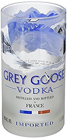 Grey Goose Vodka Rocks Glasses Set of 2 Great Gift Interior Design