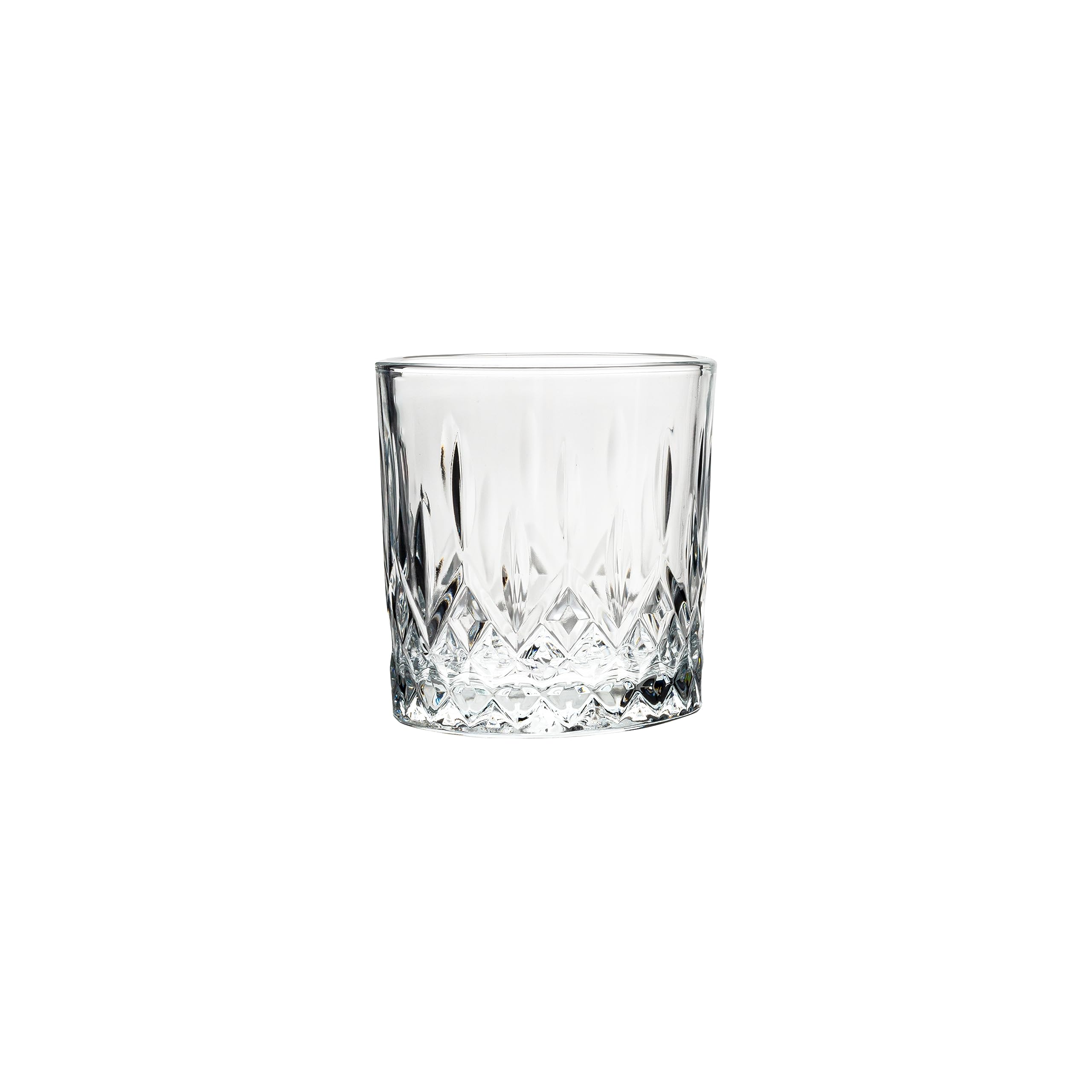 Vikko Whiskey Glasses, Set of 6 Old Fashioned Glasses, 11.25 Ounce Capacity, Elegant Design, Dishwasher Safe