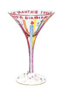 lolita love my martini glass, happy birthday