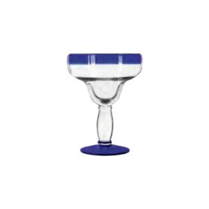 libbey 92315 aruba blue rim 16 oz. margarita glass - 12 / cs