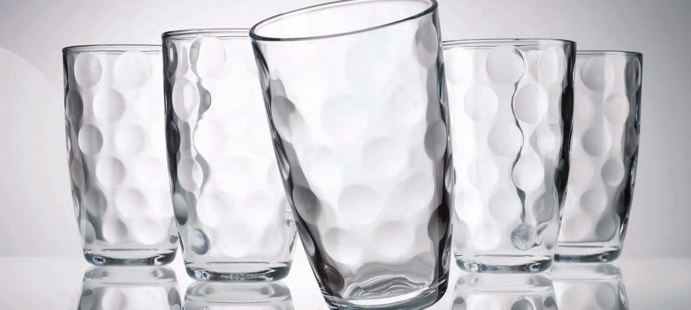 Glaver's Drinking Glasses Beer Pint 16 Oz. Glass Cups Set of 10, Tumbler Berverage Set. Collins Glasses for Water, Juice, and Coctails. Barware and Everyday Home Use. Dishwasher Safe.