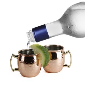 4 Piece Copper Mini Moscow Mule Mug Shot Glasses