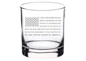 rogue river tactical patriotic usa flag old fashioned whiskey glass gift for patriotic american or hunter