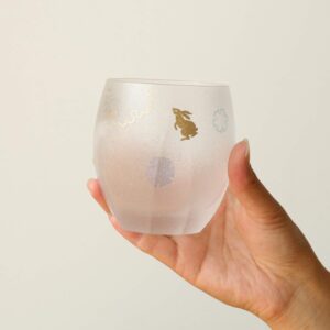 ADERIA Whiskey 11oz Old Fashion Glass Made in Japan (Snow)