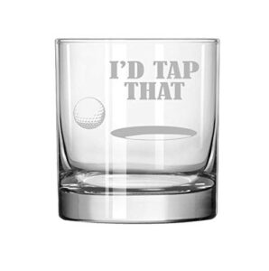 11 oz rocks whiskey highball glass i'd tap that golf