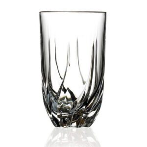 lorenzo rcr crystal trix collection highball, set of 6