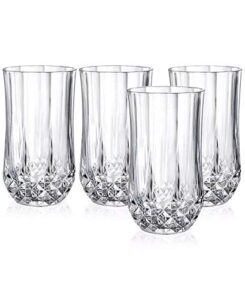 highball glass longchamp by cristal d'arques-durand